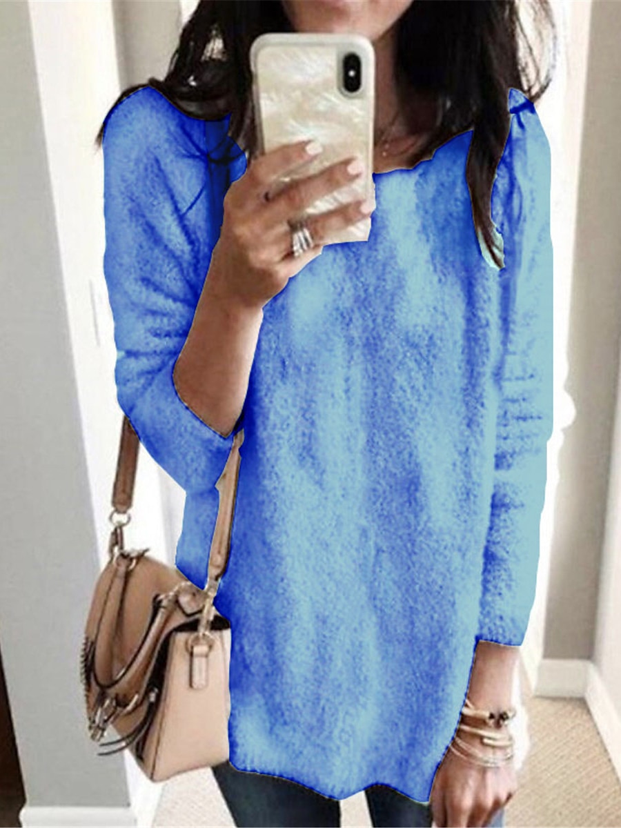 Chunky Knit Cotton Turtleneck Sweater Black & White Oversized Top