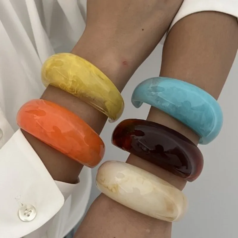 Resin Cuff Bracelets