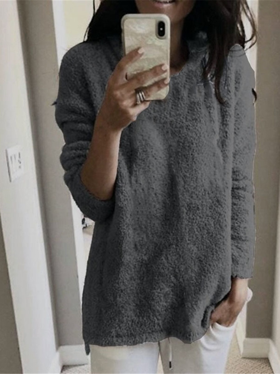 Chunky Knit Cotton Turtleneck Sweater Black & White Oversized Top