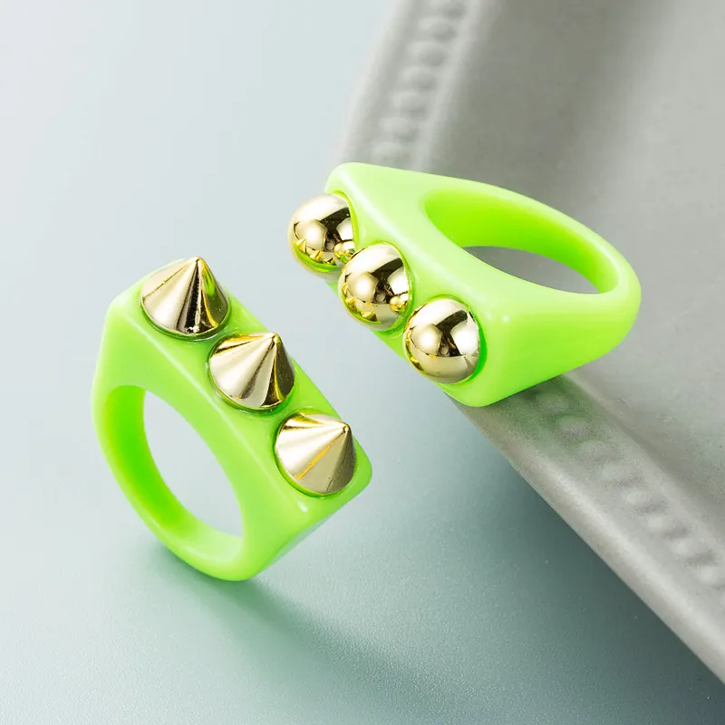 Resin Couple Ring Set