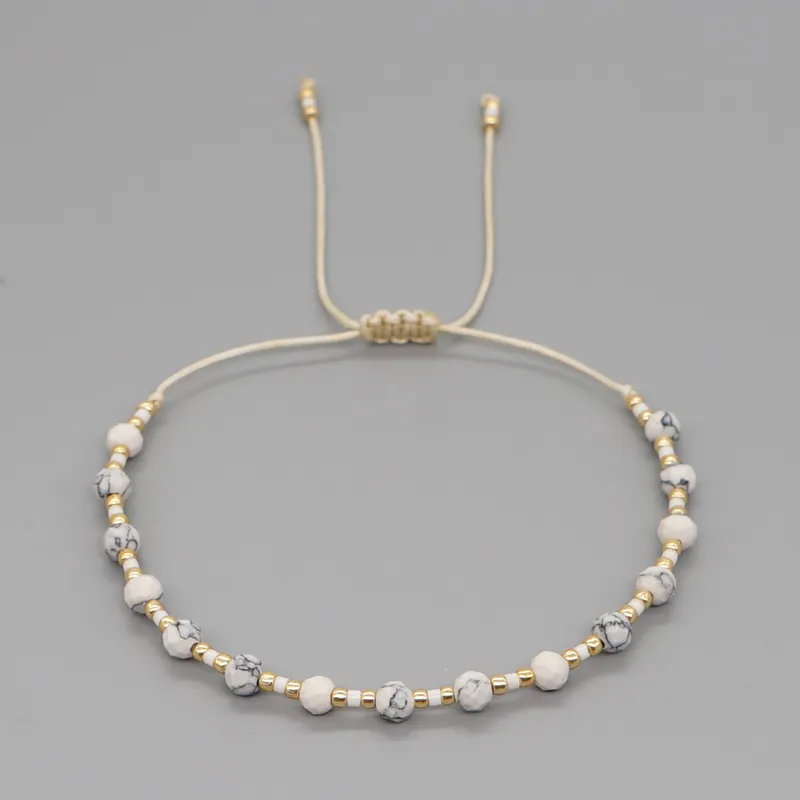 Adjustable Beaded Bracelet