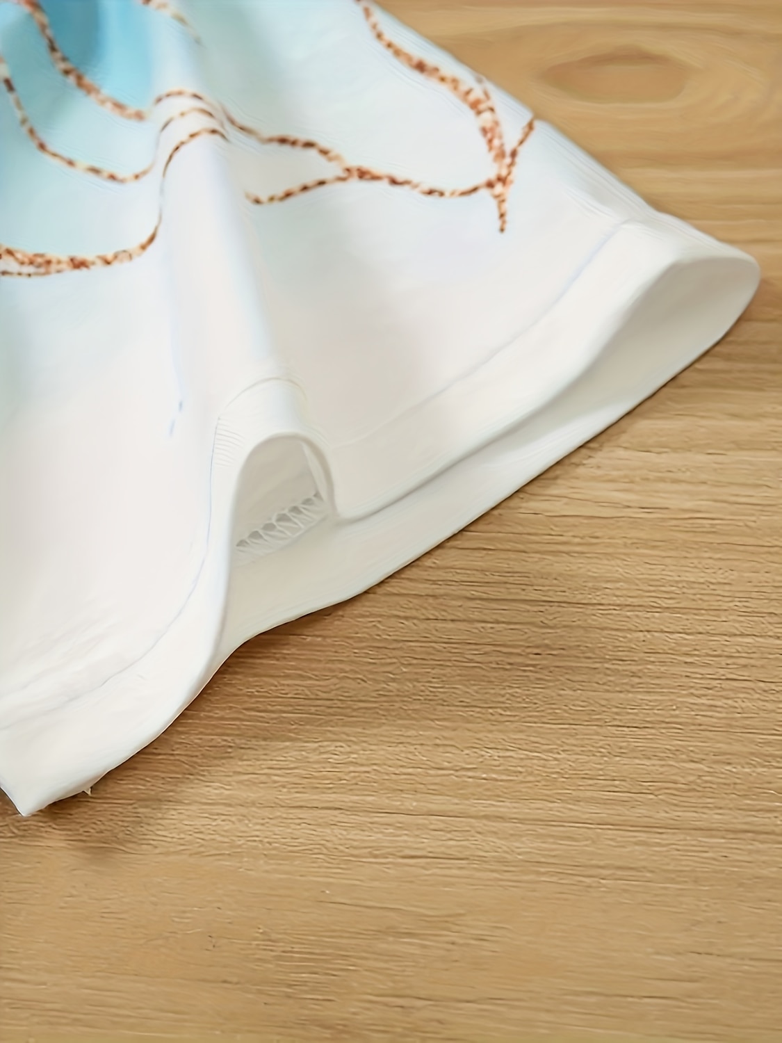 Marble Print Casual Tee