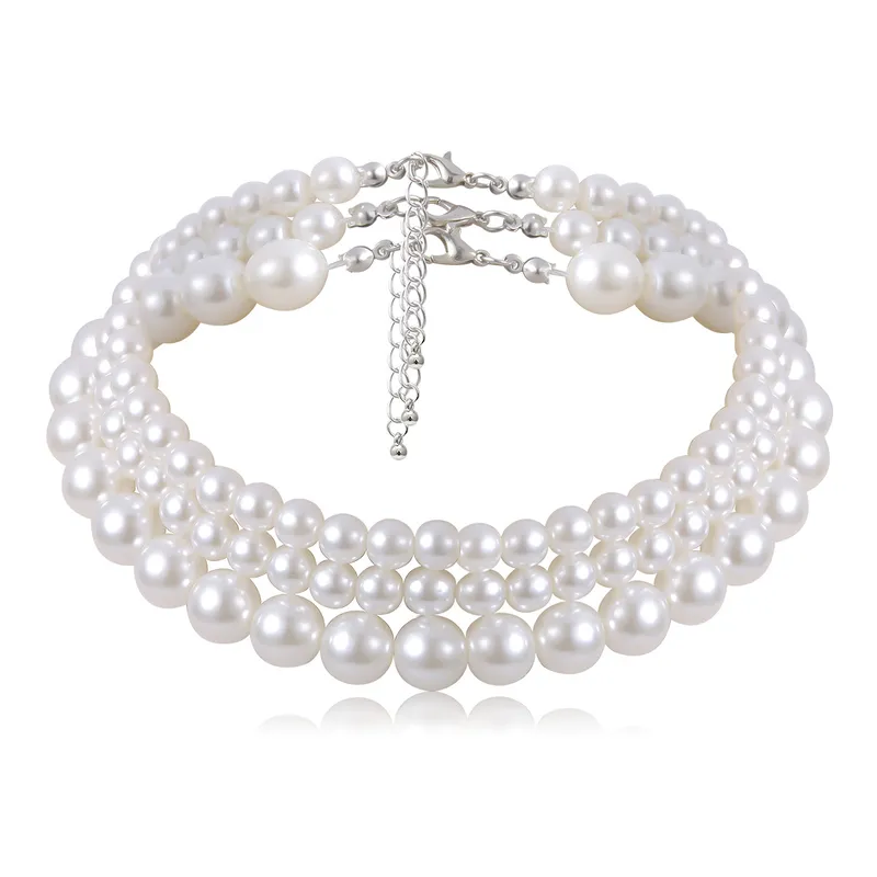 Boho Multi-layer Pearl Chain Necklace