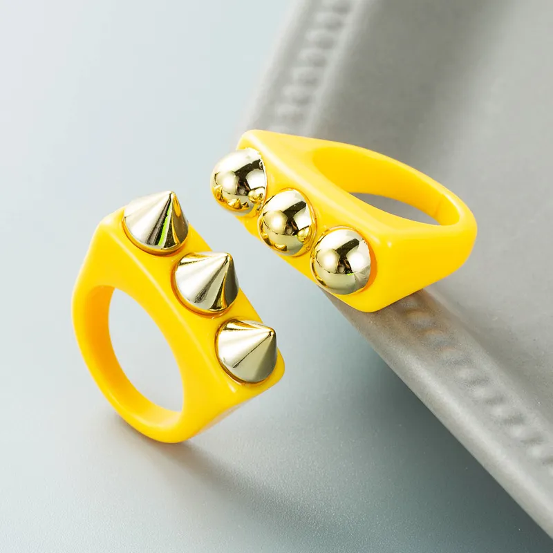 Resin Couple Ring Set