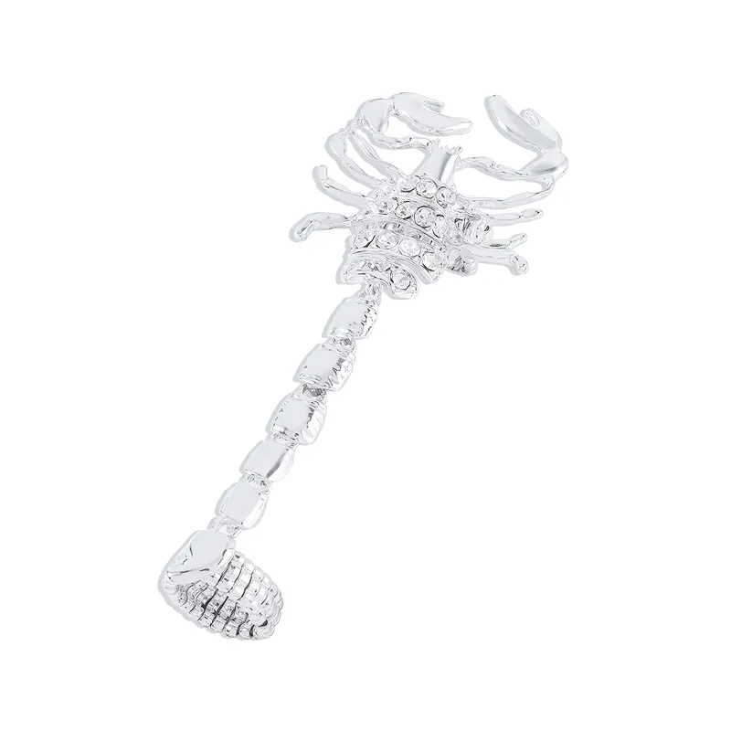 Scorpion Rhinestone Halloween Rings