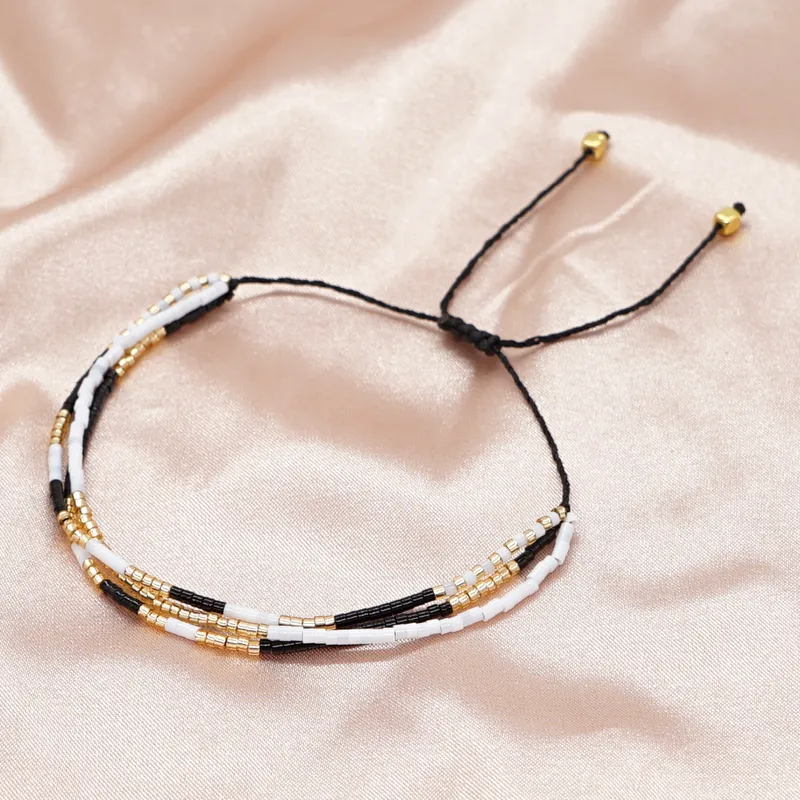 Adjustable Beaded Bracelet