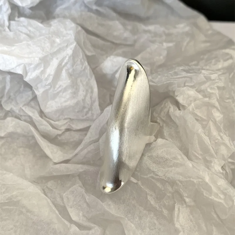 Exaggerated Punk Polished Open Rings