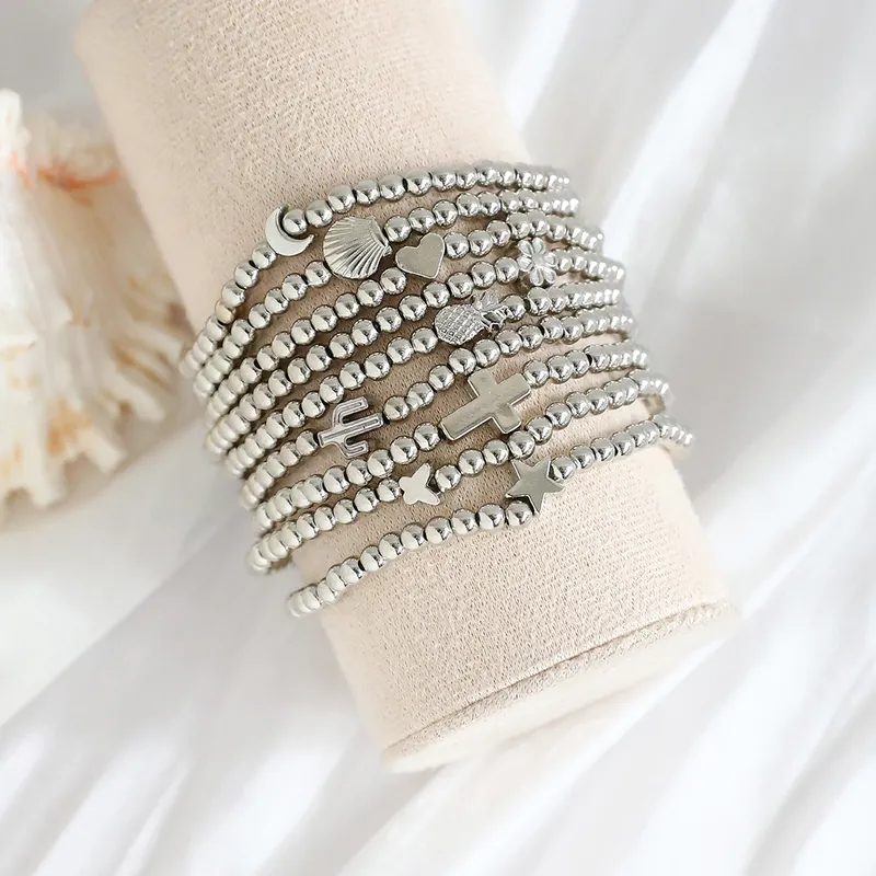 Cross Star Moon Bracelet