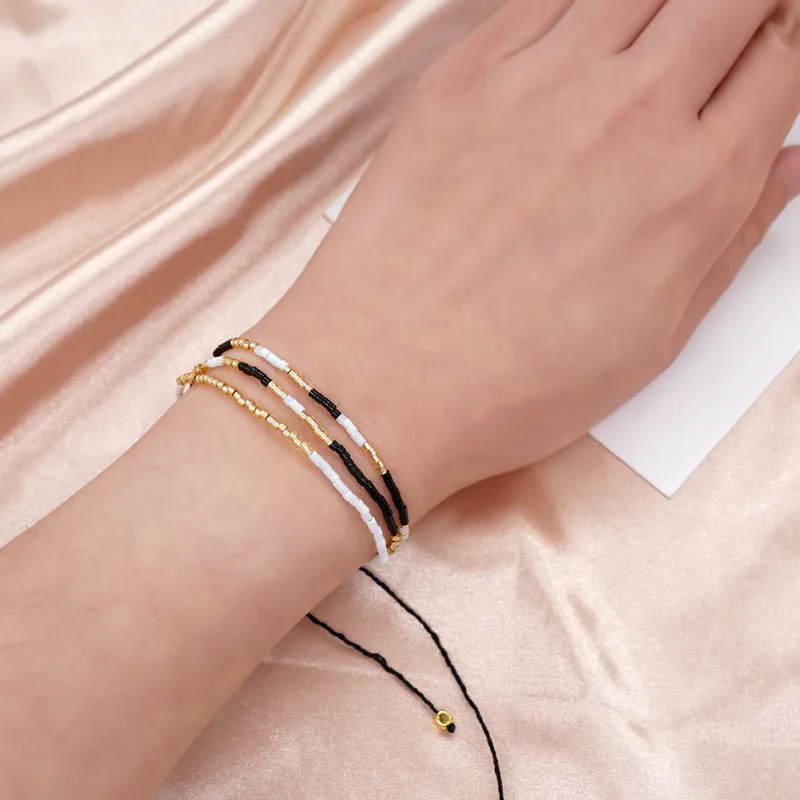 Adjustable Beaded Bracelet