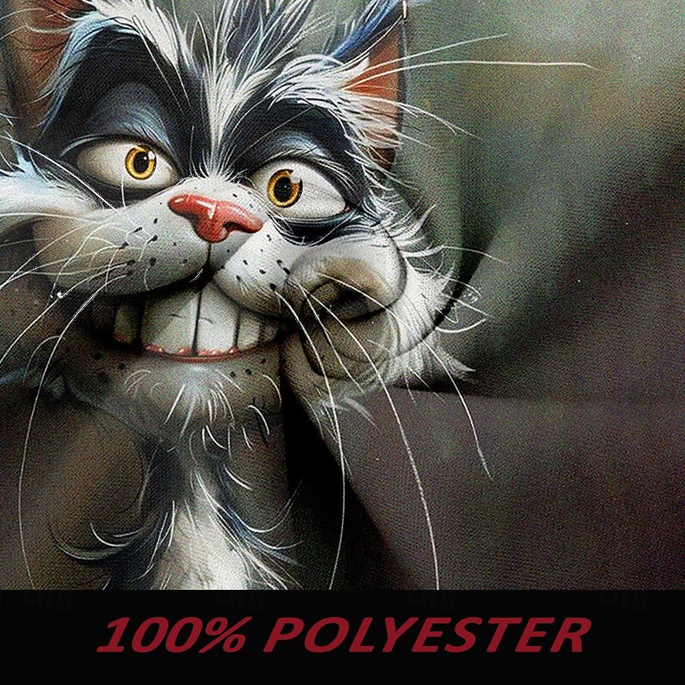 Animal Graphic 3D Zip Hoodie