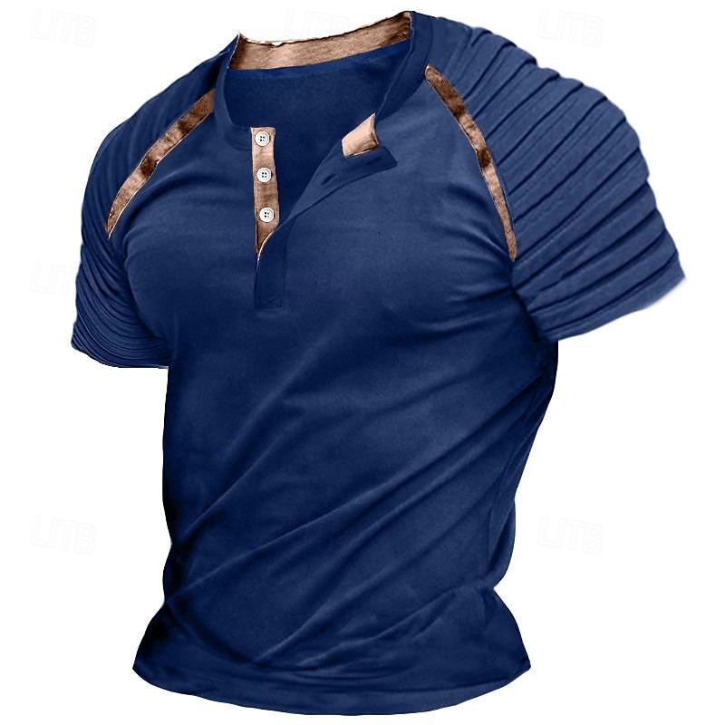 Retro Graphic Letter Crew Neck Short Sleeve Outdoor Casual Tee