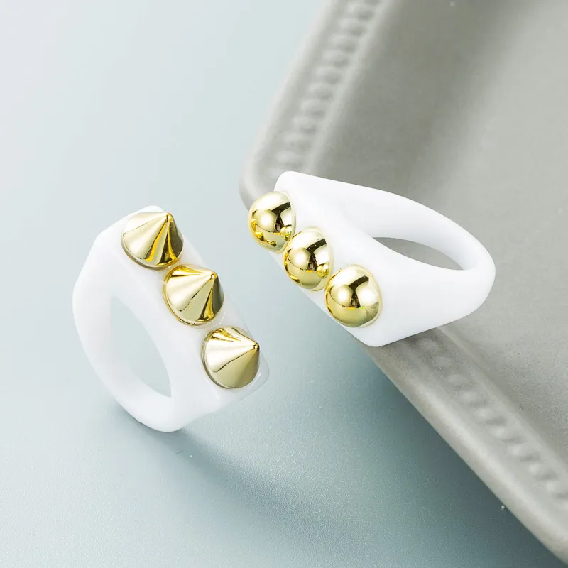 Resin Couple Ring Set