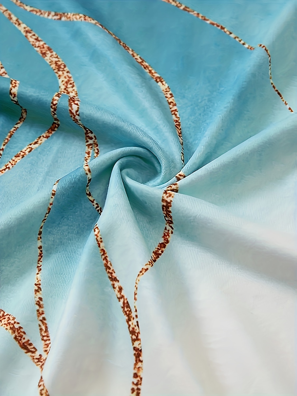 Marble Print Casual Tee