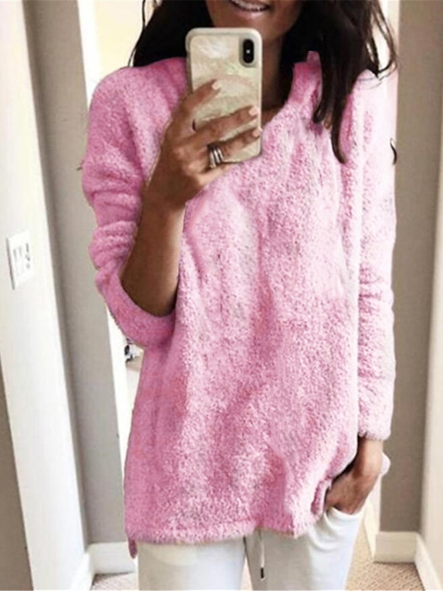 Chunky Knit Cotton Turtleneck Sweater Black & White Oversized Top