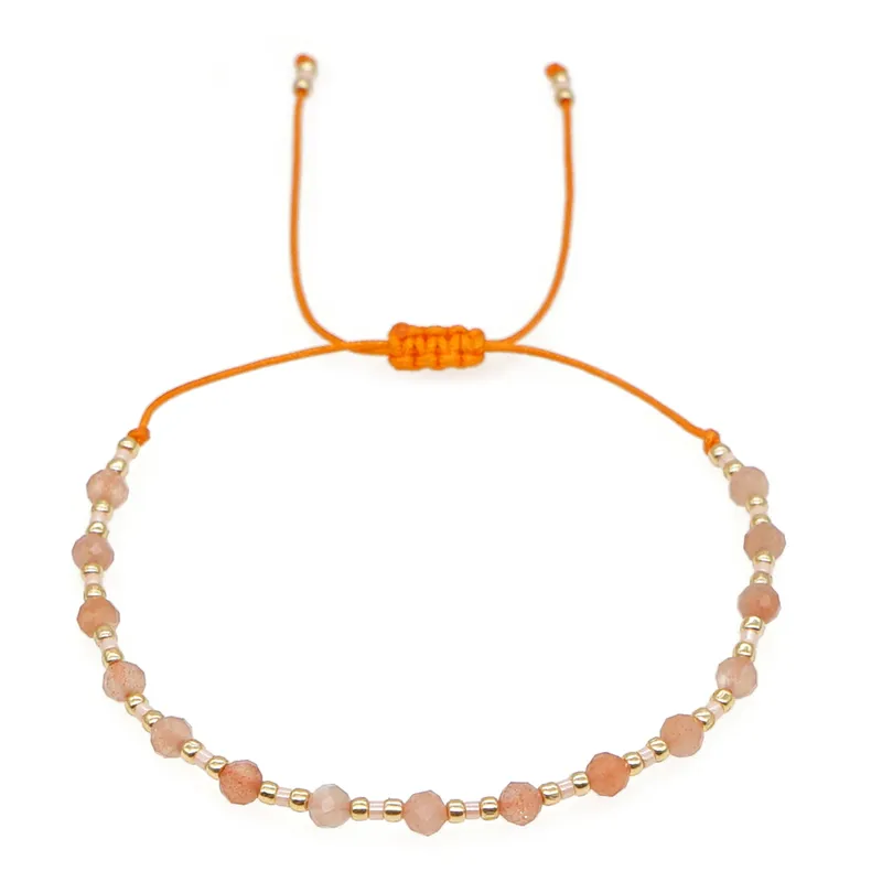 Adjustable Beaded Bracelet