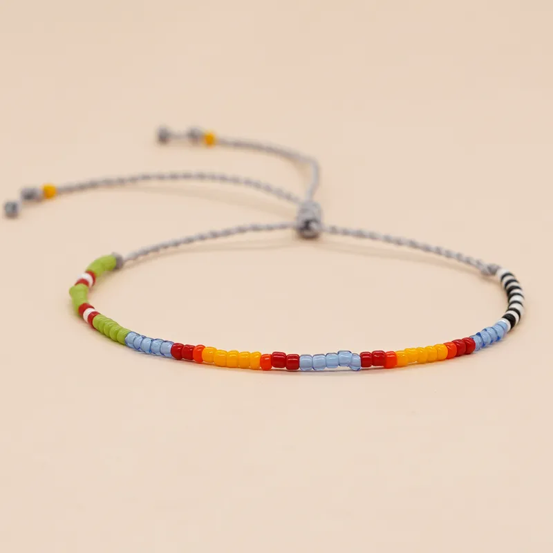 Adjustable Beaded Bracelet