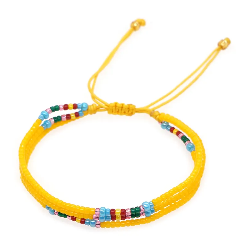 Adjustable Beaded Bracelet